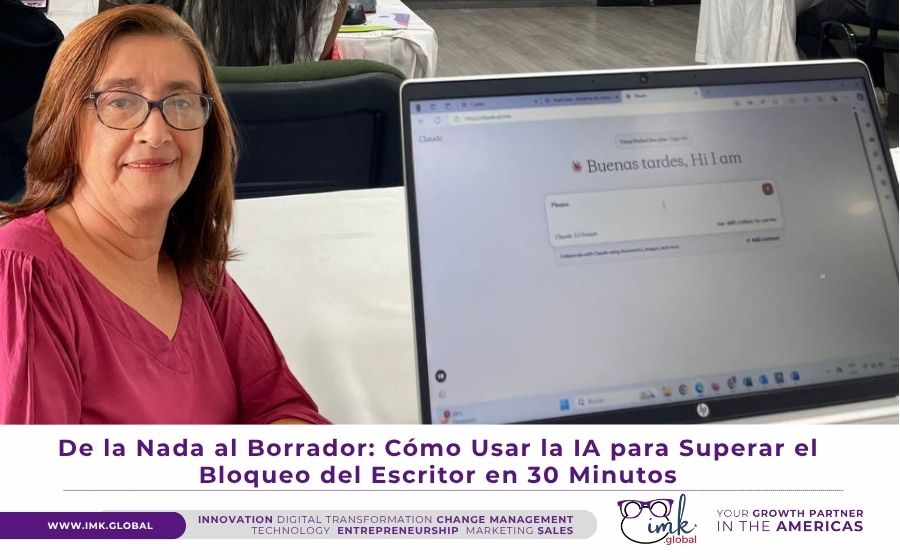 De la Nada al Borrador: Cómo Usar la IA para Superar el Bloqueo del Escritor en 30 Minutos