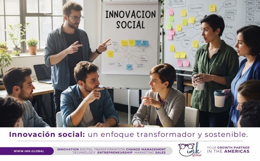 Innovación social: un enfoque transformador y sostenible.