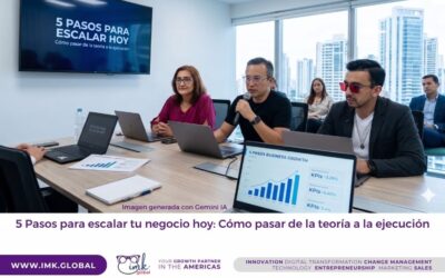 5 Pasos para escalar tu negocio hoy: Cómo pasar de la teoría a la ejecución