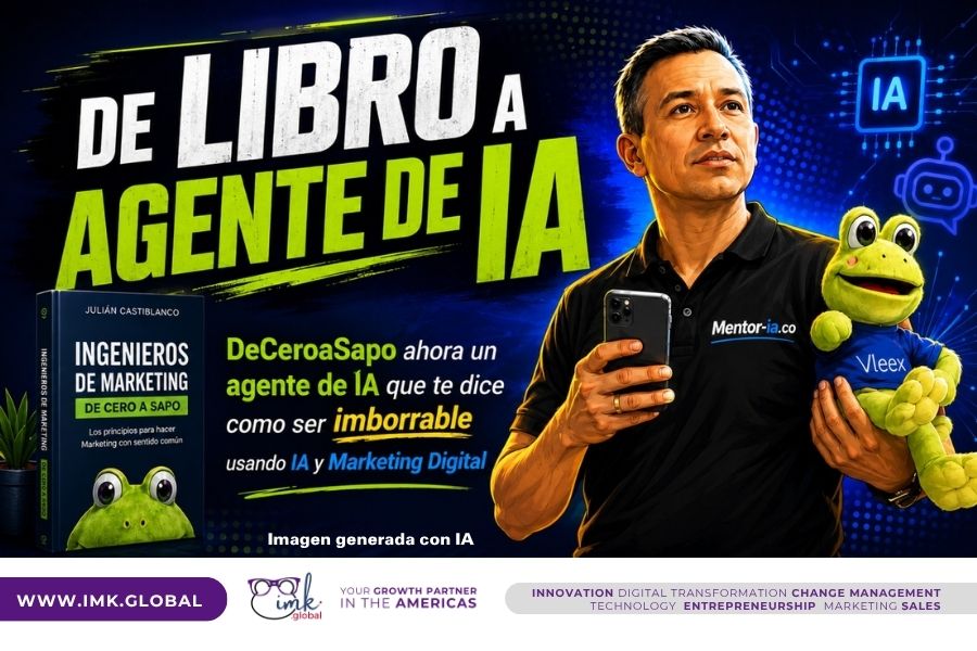 De libro a agente de IA: DeCeroaSapo ahora conversa contigo
