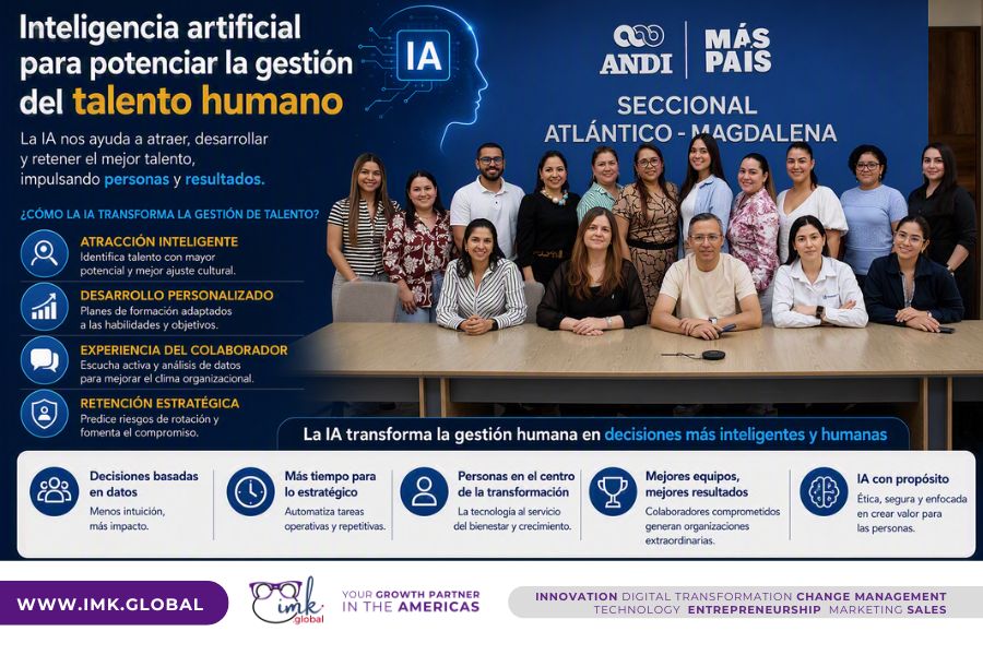 Inteligencia artificial para potenciar la gestión del talento humano